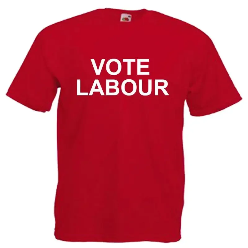 Vote Labour Adults Mens T Shirt 12 Colours Size S 3XL