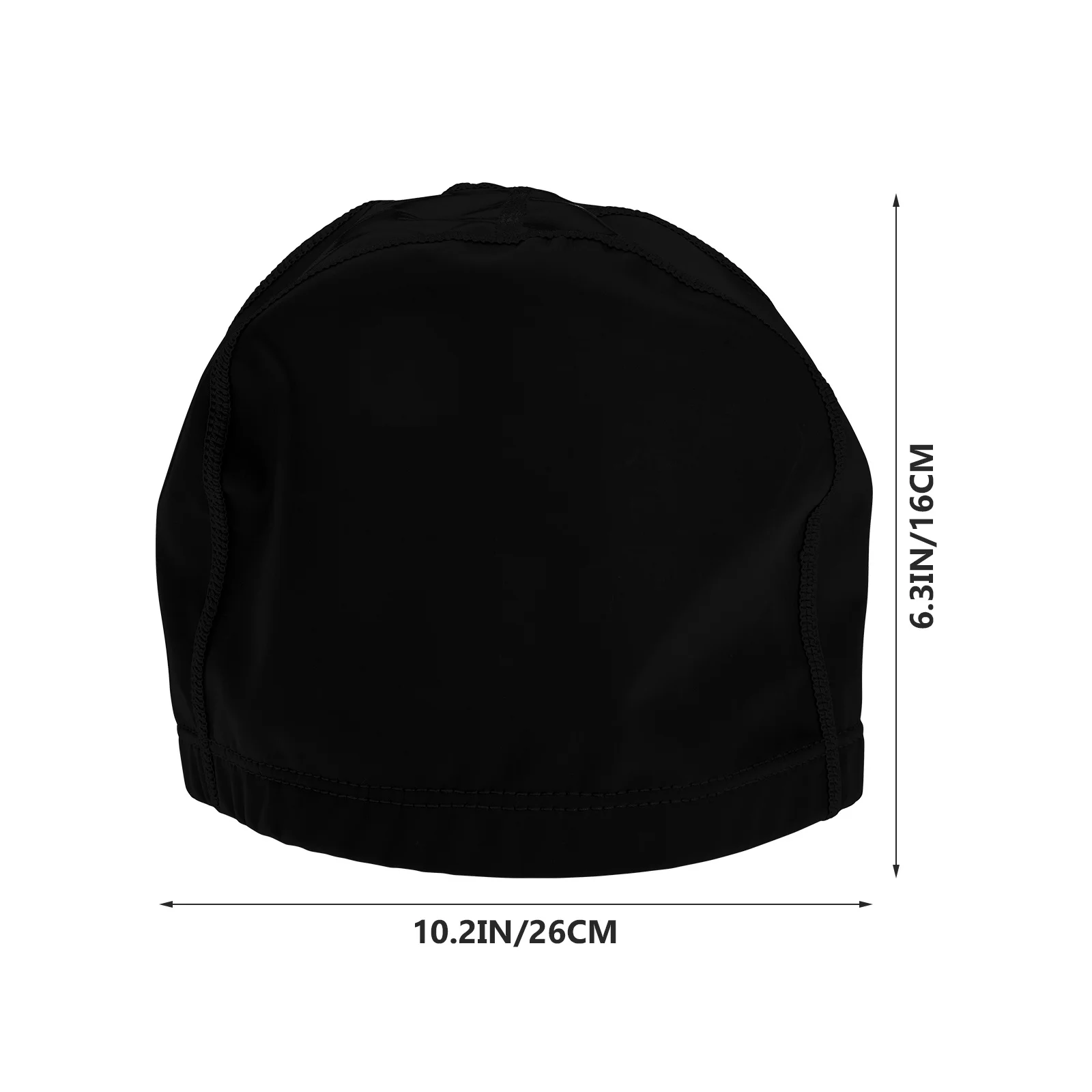 Adult Swimming Hat Waterproof PU Material Professional Swim Cap for Men Women Comfortable Flexible Swim Supply