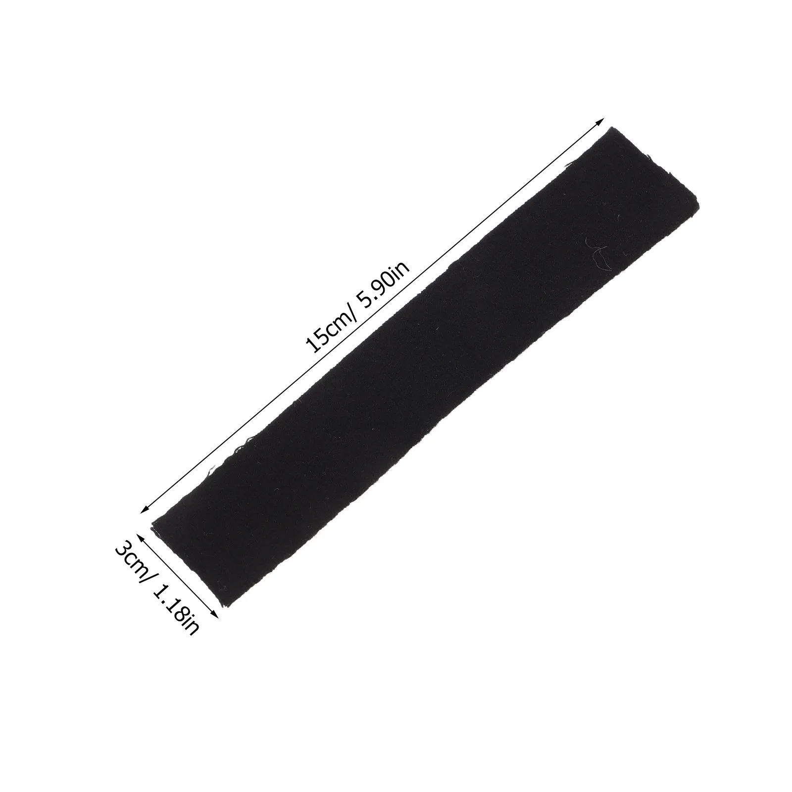4Pcs Erhu Noise Reduction Pad Black Wool Felt Sound Control Absorption Filter for Clearer Tone and Vibration Isolation