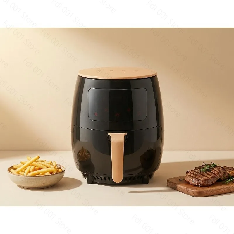 6L Large Capacity Touch Visual Air Fryer Multifunctional Intelligent Electric Fryer