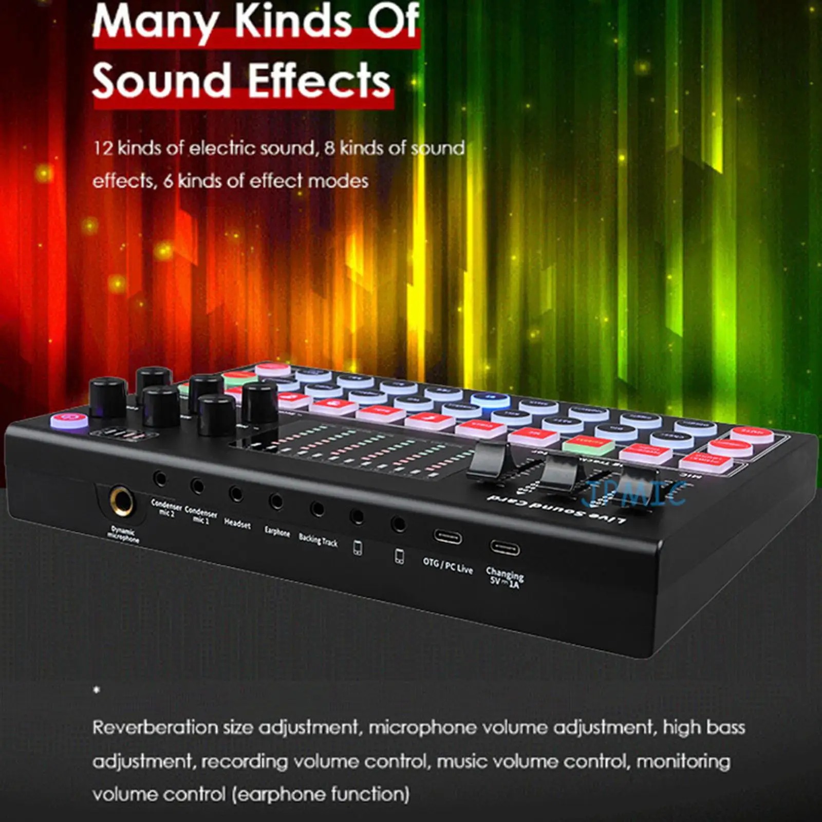 M9 Sound Card Mixer…