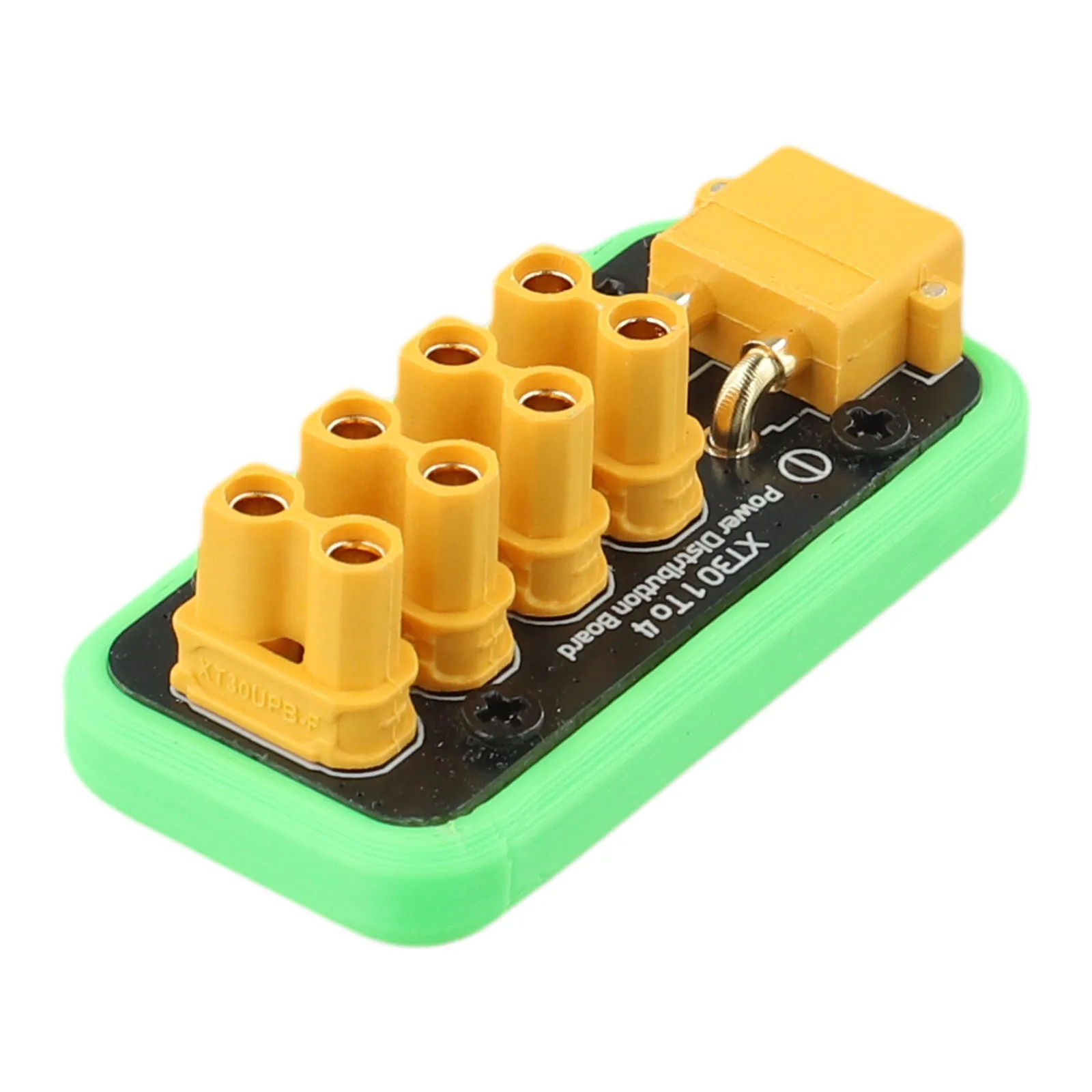 1PCS X T 30 To 4 Channel X T30 Plugss 200A Power Distribution Board Optional Base Shell For Robot RC Boat Submarines DIY Parts