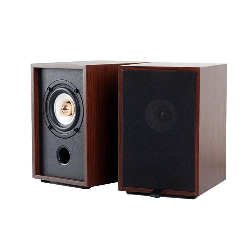 

Home Passive Wooden Speakers Unit HIFI Portable Audio Loudspeakers Monitor Sound Box 3Inch Full Range Speaker 4 8 Ohm