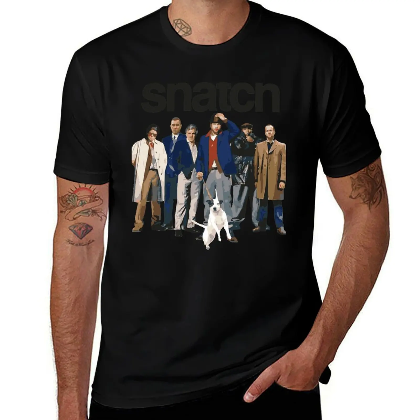 

Snatch Movie Vector T-Shirt vintage t shirts cotton man t-shirts tshirts personalised shirts men graphic
