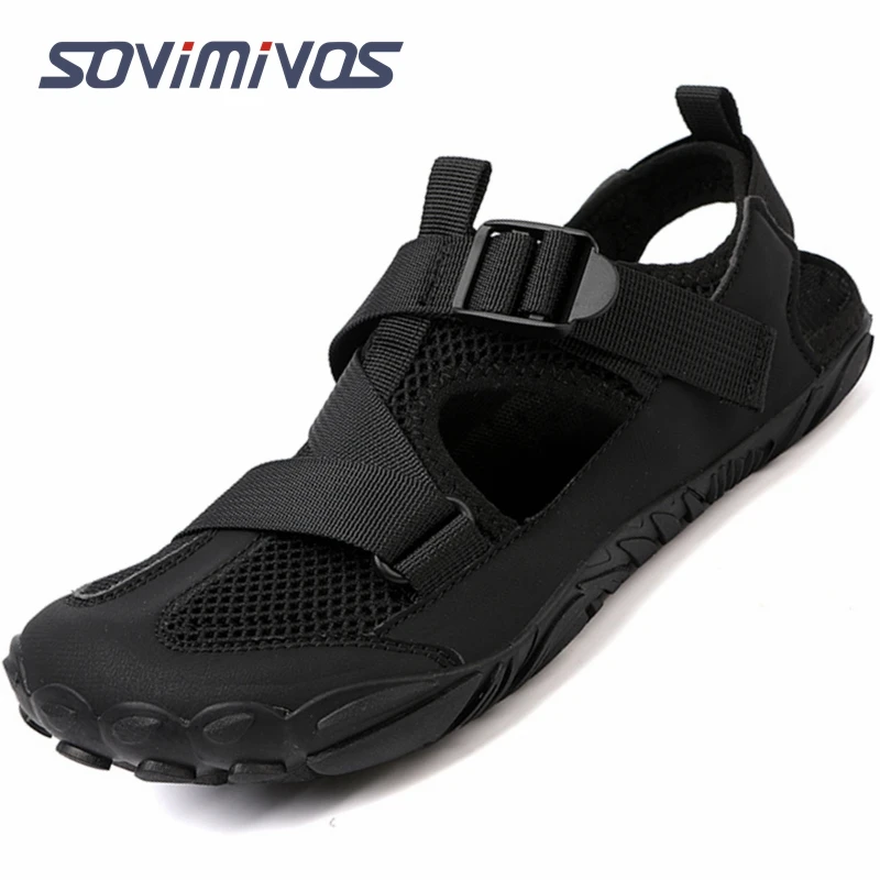 

Summer Upstream Wading Shoes Five Fingers Beach Barefoot Colorful Sandals Men Women Pool Swimming Portable Aqua Sneakers Unisex