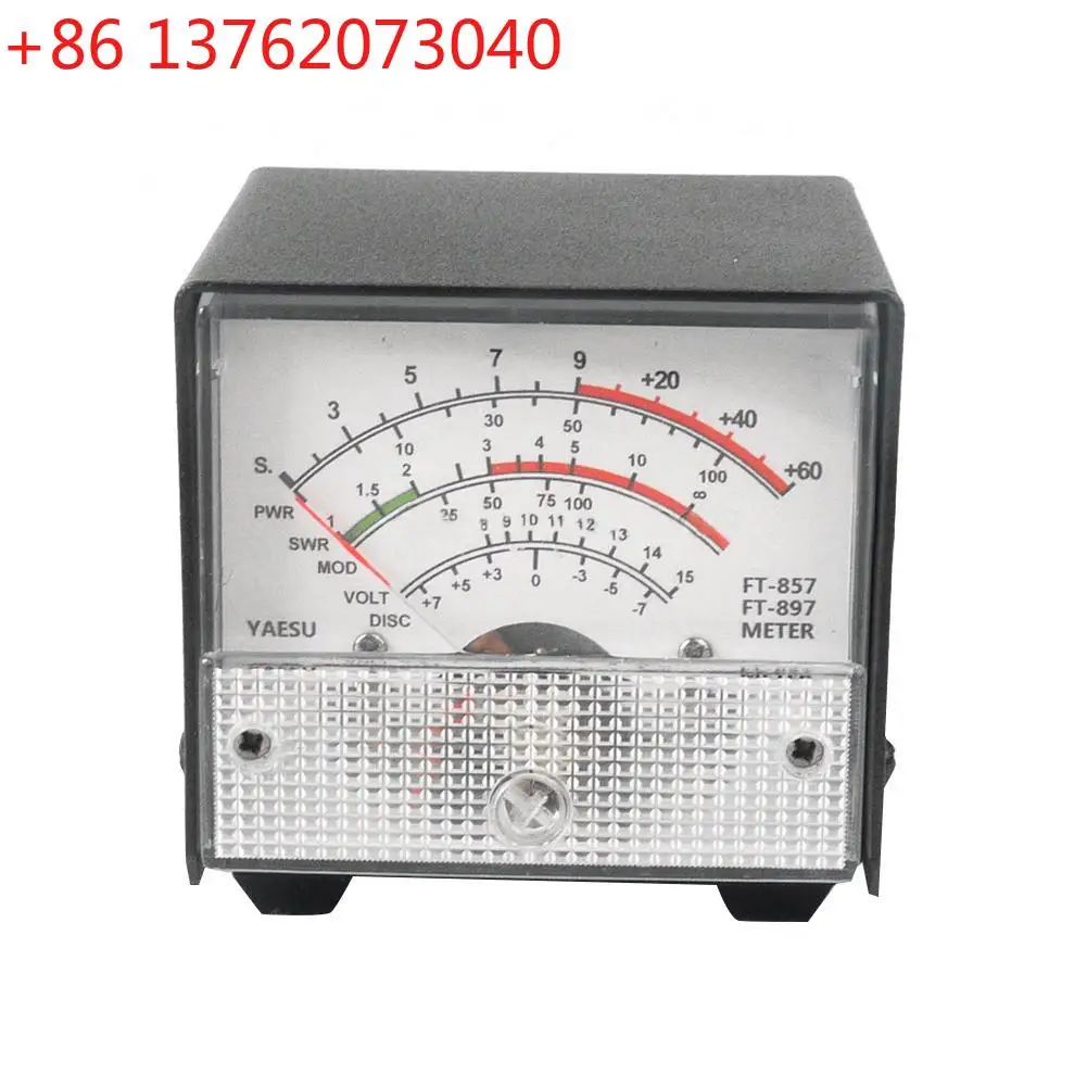 

Original power meter ft-897 metal case external power meter standing wave FT-857 external multi-function expansion meter