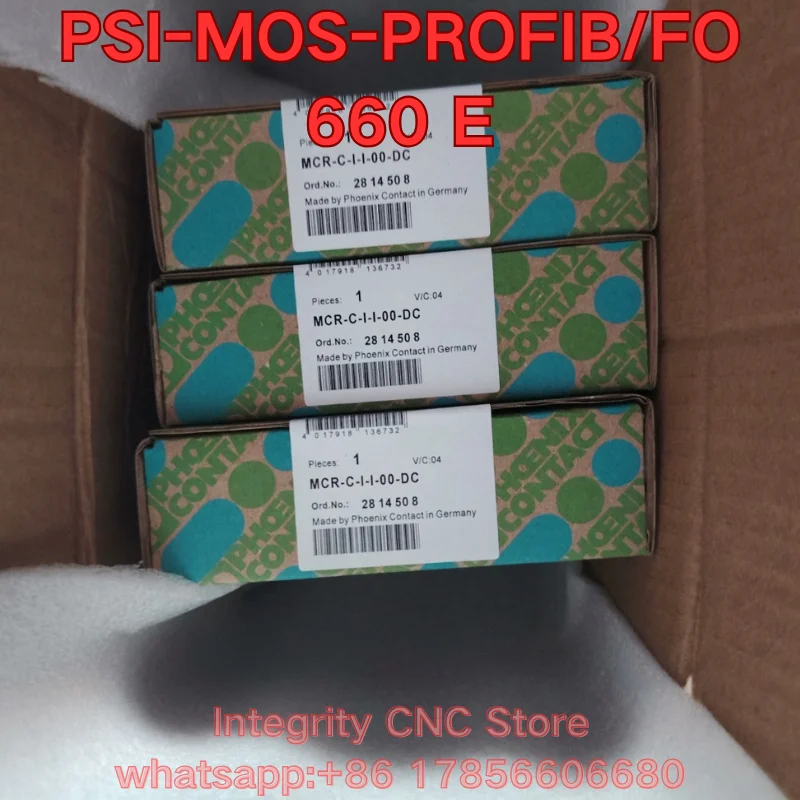 New PSI-MOS-PROFIB/FO 660 E industrial interface module