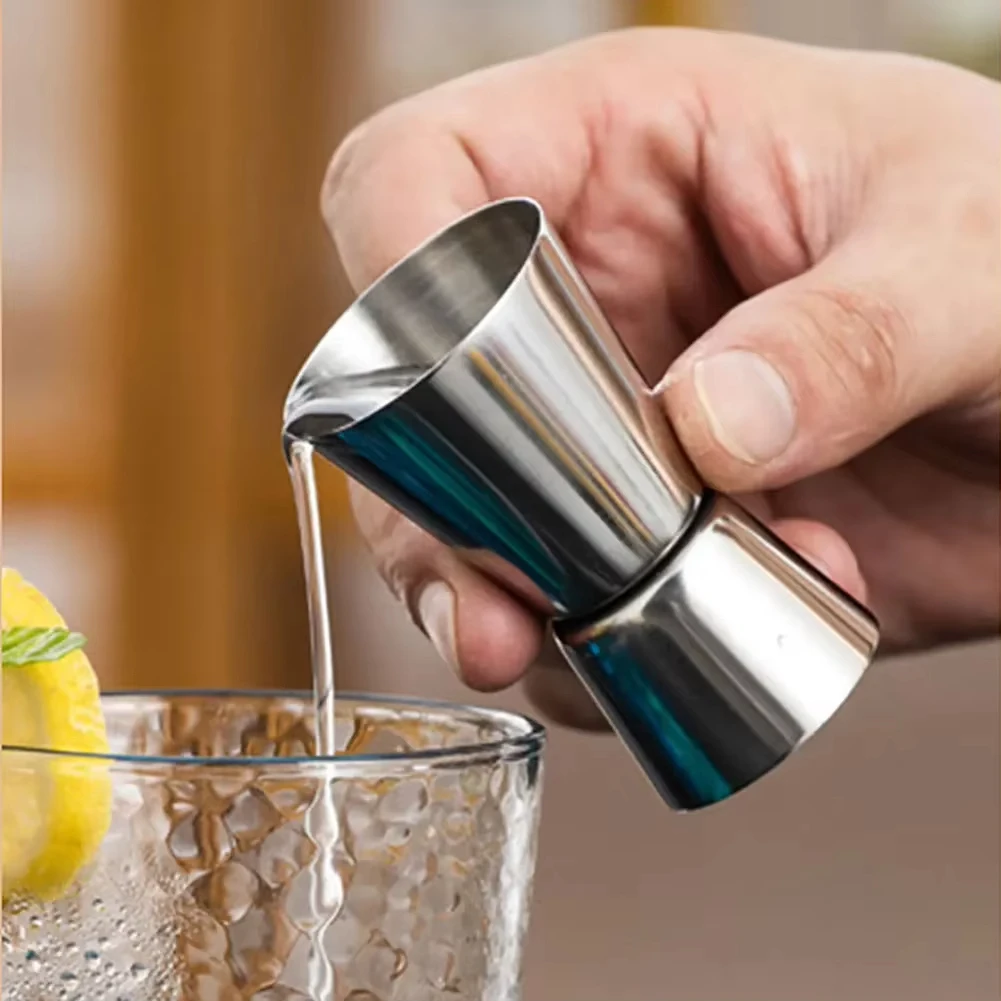 Stainless Steel Cocktail Measure Cup Japanese 30/40/50/60ml Kitchen Bar Party Home Spirits Drink Measure Jigger Accessories Tool