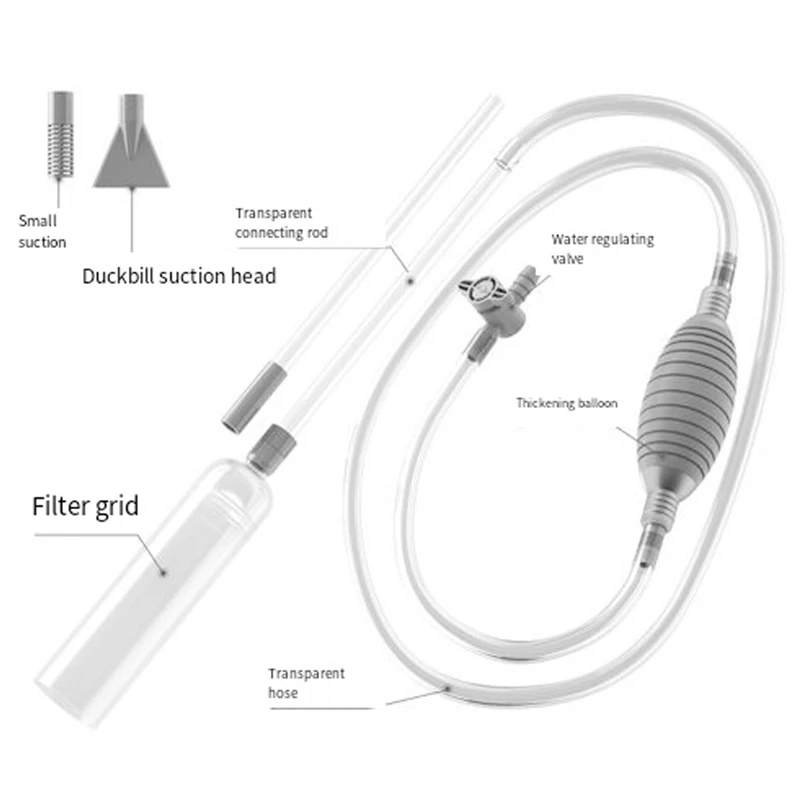 Handheld Pool Vacuum With Valve Manual Handheld Spavac With 2 Nozzle Adapters For Dirt Grass And Other Debris