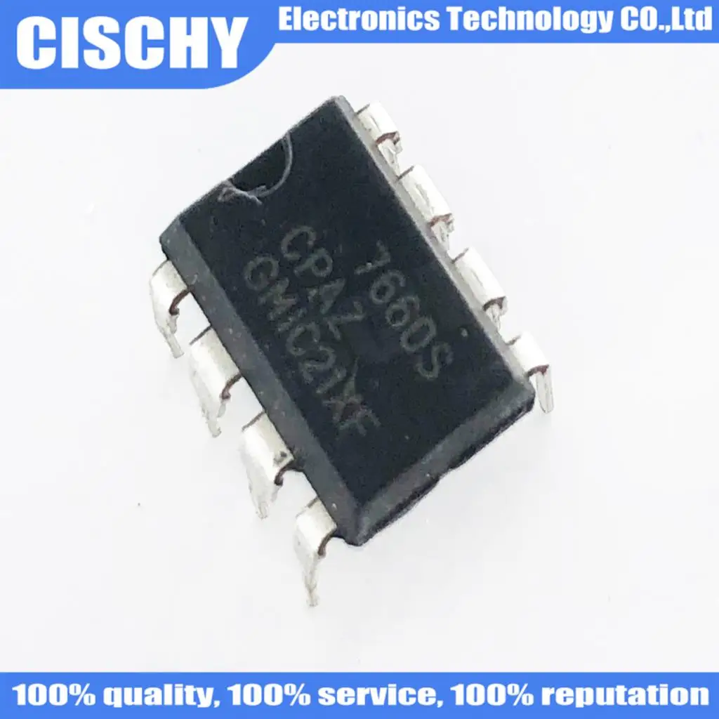 ICL7660SCPAZ DIP8 ICL7660SCPA ICL7660 ICL7660S DIP-8 In-Stock 10pcs/lot