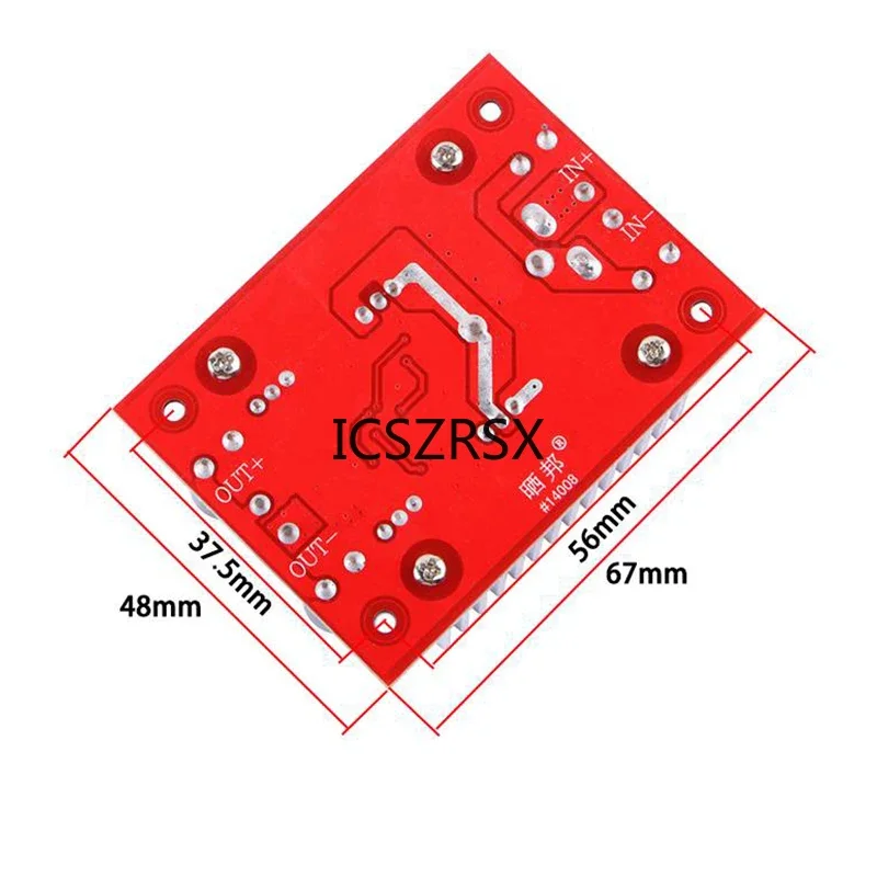 DC 400W 15A Step-up Boost Converter Constant Current Power Supply LED Driver 8.5-50V to 10-60V Voltage Charger Step Up Module