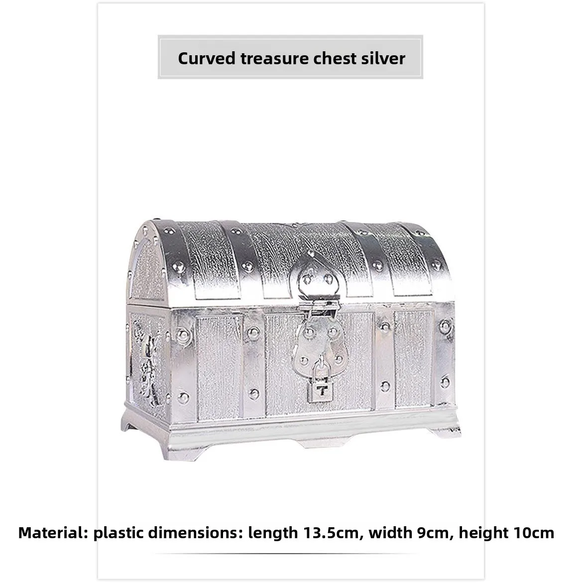 loween Stage Performance Props Arc Treasure Box Vintage Lo Jewelry Storage Chest Multi-Purpose Storage Box for Women
