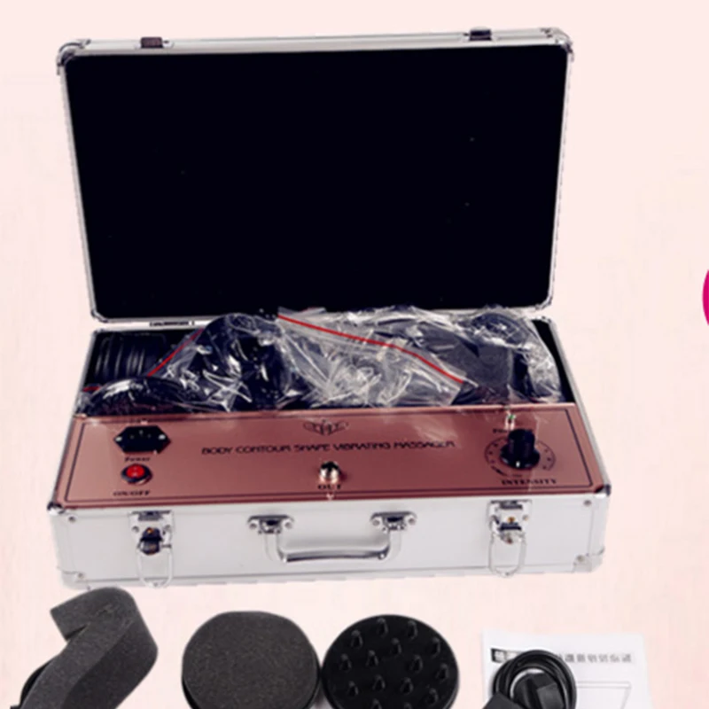 تهتز السيلوليت فقدان الوزن مدلك تخفيض الدهون كامل الجسم الاهتزاز آلة التخسيس 5 رؤساء صالون المنزل استخدام المحمولة