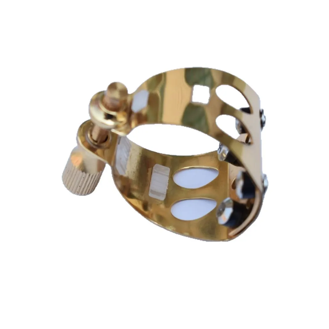 

Alto Saxophone Head Clip Clamp Anti-skid Design Four-point Contact Beautiful Sound Card Cap