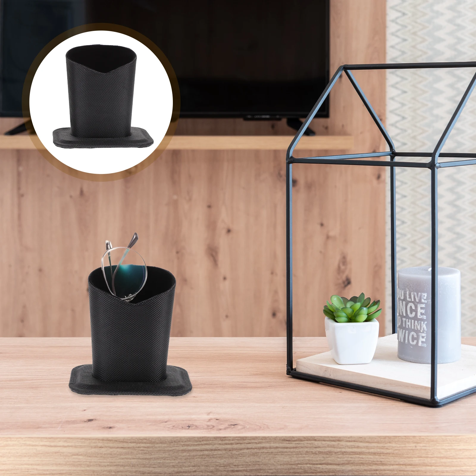 

2Pcs Glasses Base Mini Holder Handmade Cloth Lightweight Portable for Desktop Decor Home Office Car Sunglasses Stand