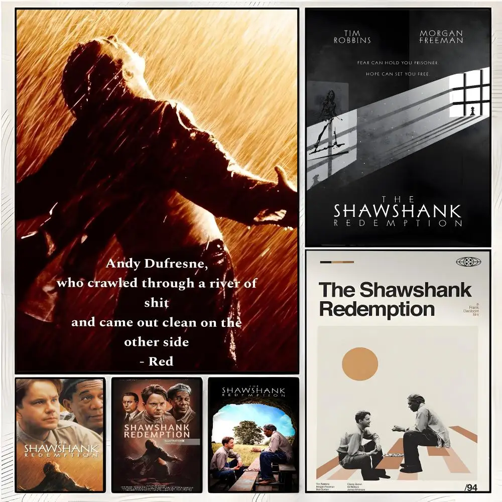 movie drama T-The Shawshank Redemption Poster Superior Home Space  Indoor Decorative Art & Home Decor