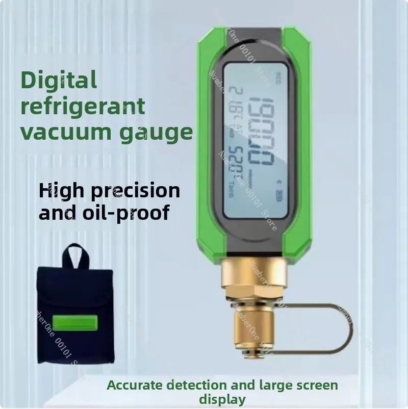 Digital Vacuum Gauge MVG-1 Air Conditioning Vacuum Degree Electronic Pressure Gauge Absolute Pressure Gauge Digital Display
