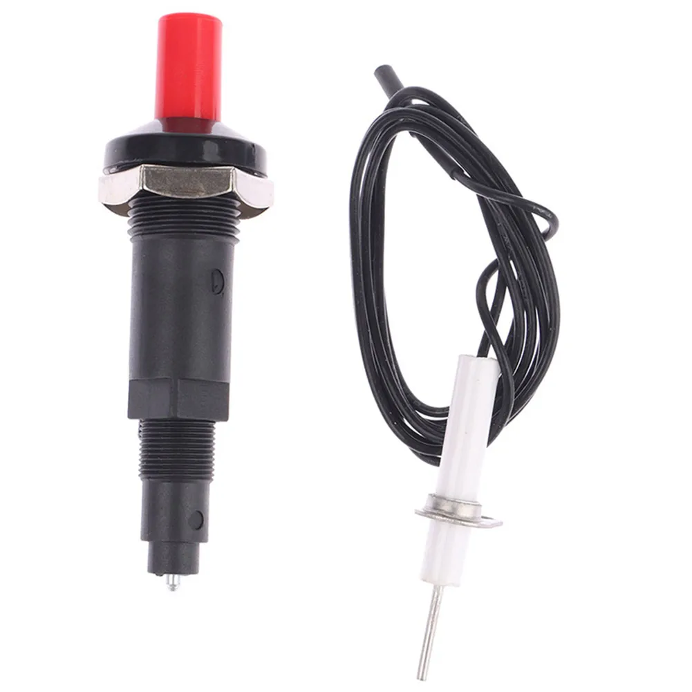 Piezo Spark Ignition Kit With 39 Inch Cable BBQ Grill Push Button Igniter For Fireplace Stove Gas Kitchen Accessories
