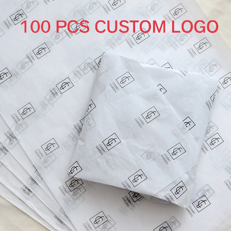 

designer custom printed logo 17gsm/22gsm clothing packaging tissue paper wholesale wigs wrapping tissue paper