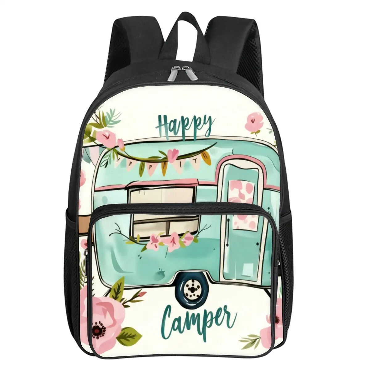 

Рюкзак с квадратным передним карманом и принтом на колесах для мальчиков и девочек, лучшие подарки, школьная сумка с 3D мультяшным рисунком для детей