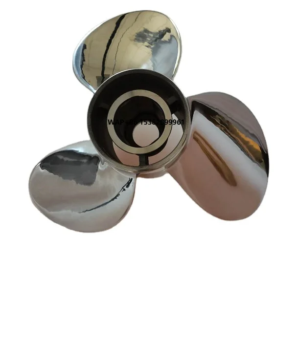 

3 Blade 14.25X17 R/L Stainless Steel Interchangeable Propeller E GROUP OUTBOARD PROPELLER MARINE PROPELLER