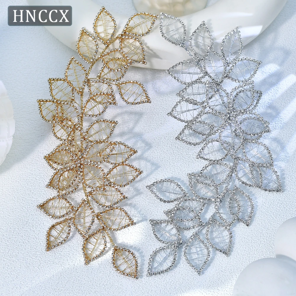 YouLaPan Exquisite Bridal Wedding Rhinestone Hair Accessories Greek Roman Baroque Goddess Olive Leaf Branch Headband HP256A