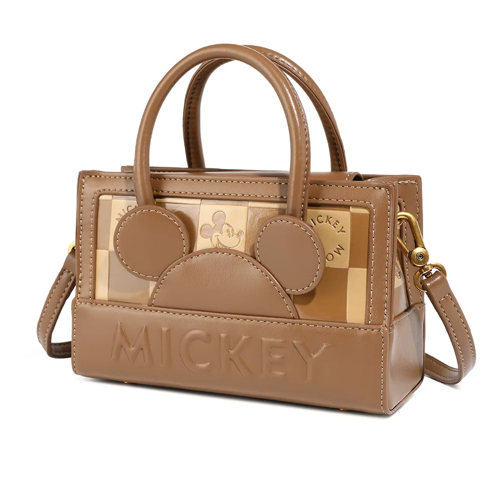 

Disney Vintage Classic Mickey Mouse Head Shoulder Bag for Women Luxury Purse Handbag Fashion Accessory Casual Daily Use