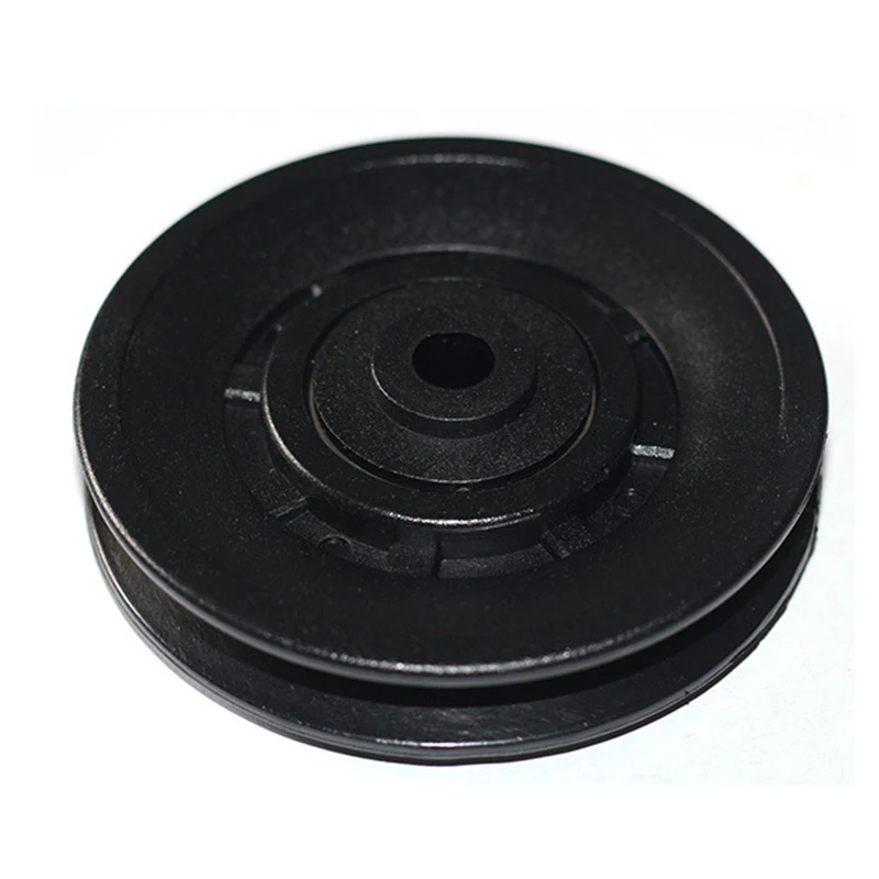 90mm Black Universal Bearing Pulley Gym Fitness Equipment Accessory -1 piece