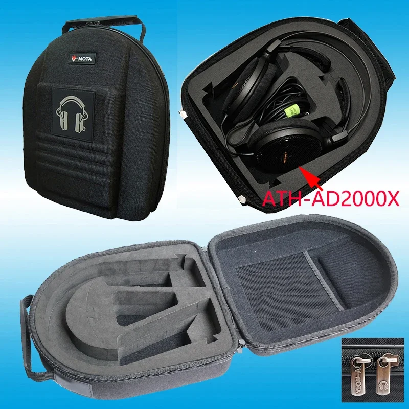 

V-MOTA TDC Headphone Carry case boxs For Audio Technica ATH-A1000X ATH-A2000X ATH-A900X ATH-A700X headphone(headset suitcase)