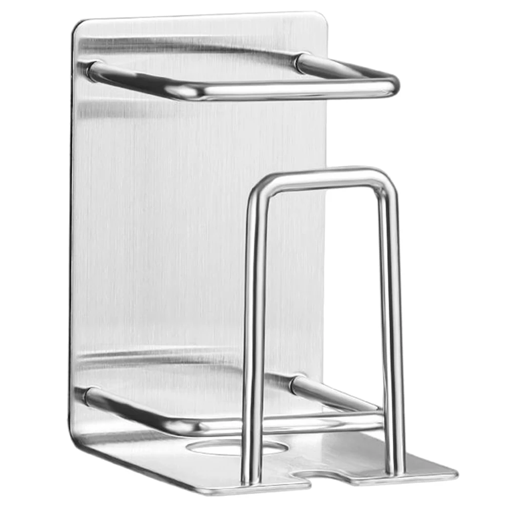 

Stainless Steel Toothbrush Holder Wall Mounted Nail-Free Rinsing Cup Storage Rack For Bathroom Mirror Tile Glass Metal