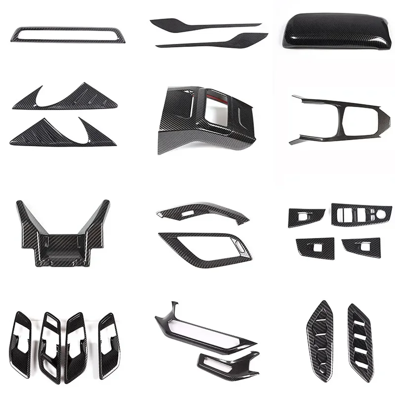 Voor Bmw 1 2 Serie F40 F44 2020-2025 + Abs Koolstofvezel Auto Dashboard Panel Center Controle Shift panel Sticker Accessoires Lhd