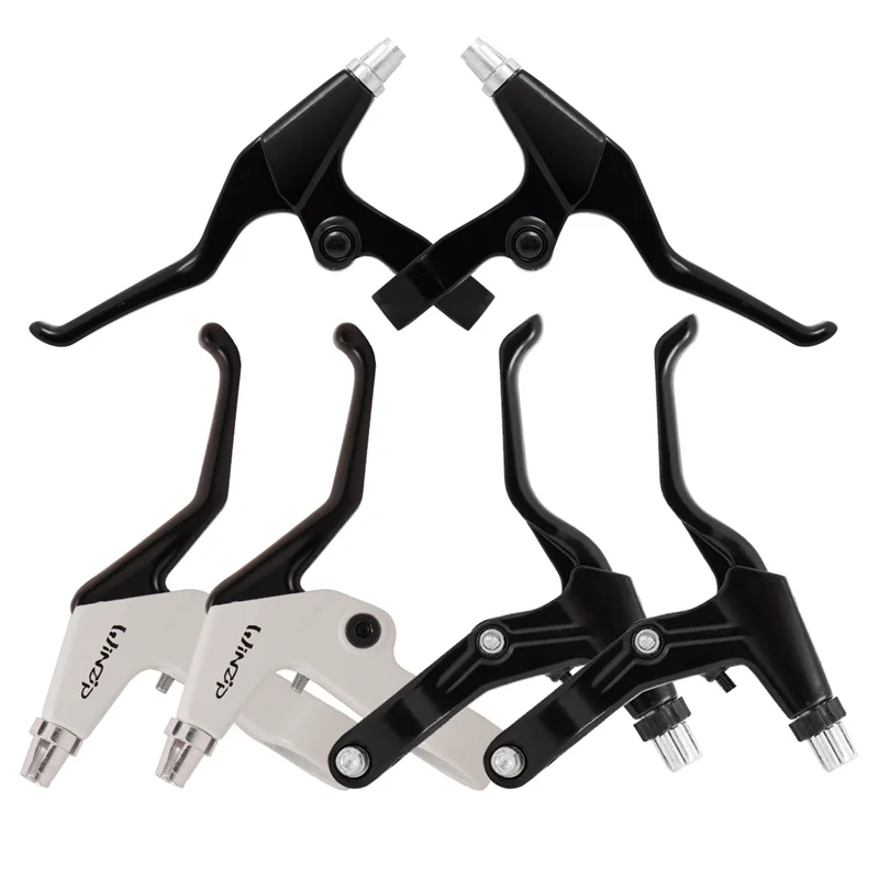 Chooee Bike Brake Lever, Bicycle Brakes Handle Levers, Fit V C Disc Brake,Line Pulling Brake, Aluminum Alloy