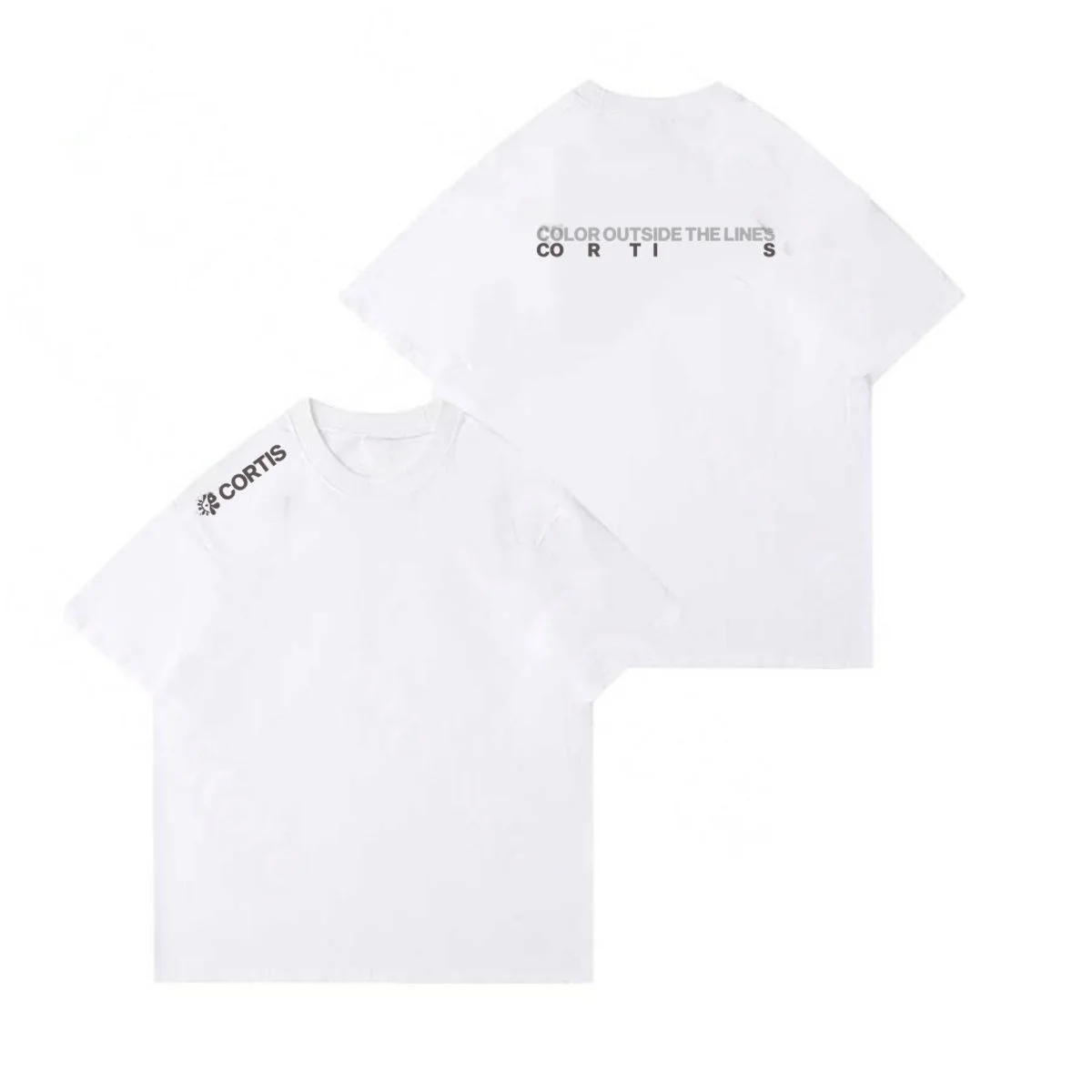 

‌CORTIS T Shirt Album COLOR OUTSIDE THE LINES T-shirt Kpop Fashion Letter Print Tshirt Men Women Short Sleeve Tee Tops