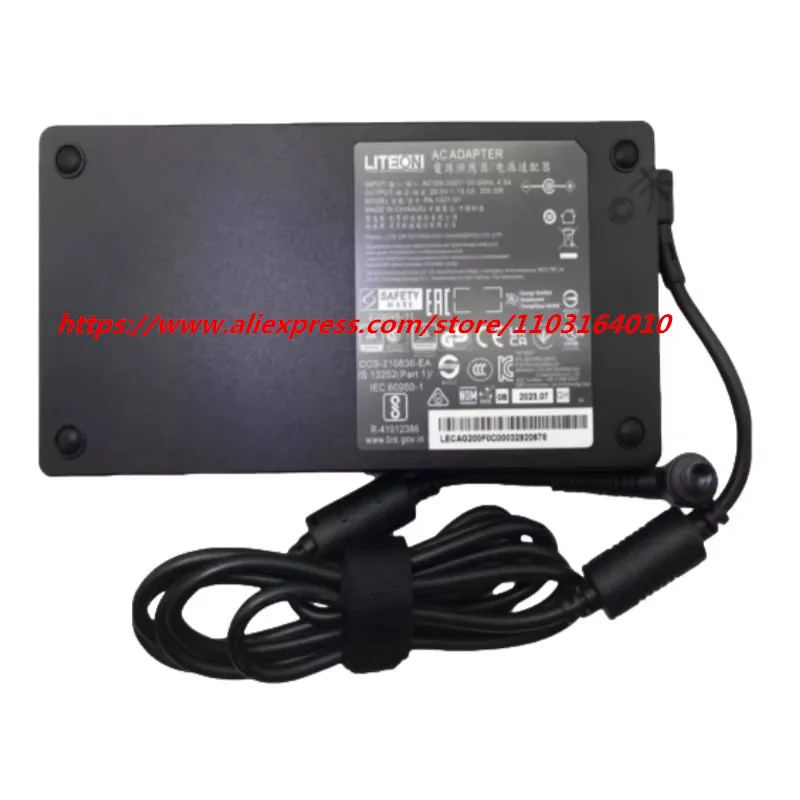 حقيقي 20 فولت 15A 300 واط 7.4x5.0 مللي متر LITEON PA-1301-01 محول التيار المتردد ل THUNDEROBOT صفر شاحن الكمبيوتر المحمول