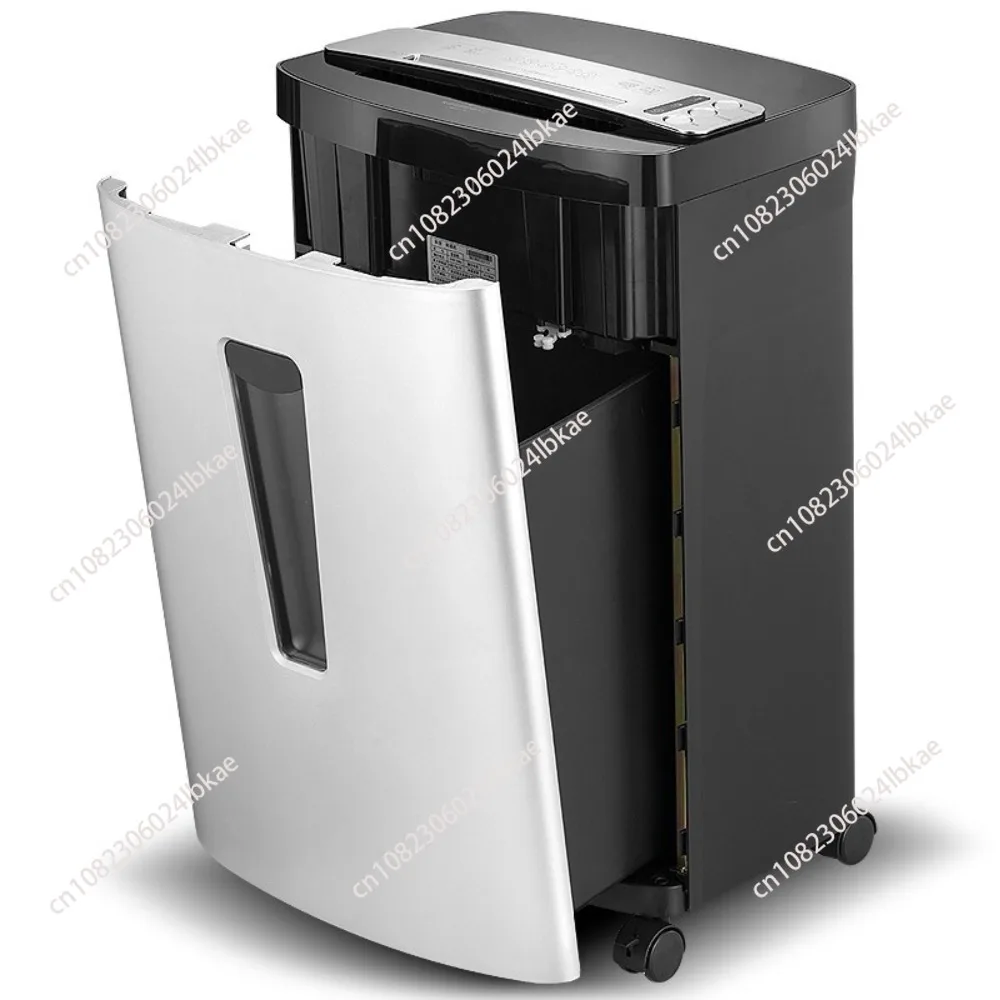 High-security office household shredder, shreddable cards, CD-ROMs