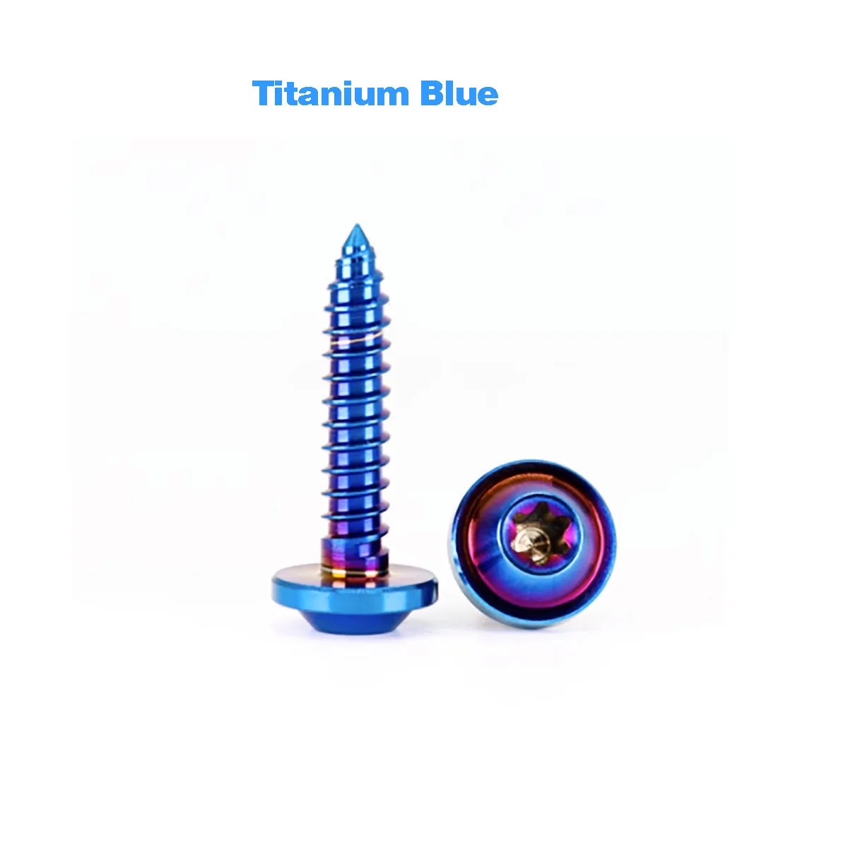 Titanium Alloy Flying Saucer Head Internal Plum Blossom Self Tapping Screw / Modified Bolt