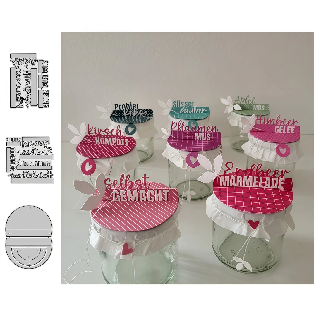 2026 Neuankömmling, eingeführte Phrase, Metall-Stanzformen für DIY Scrapbooking, Kartenherstellung, Schablonen, Prägung, Handwerk, Dekoration