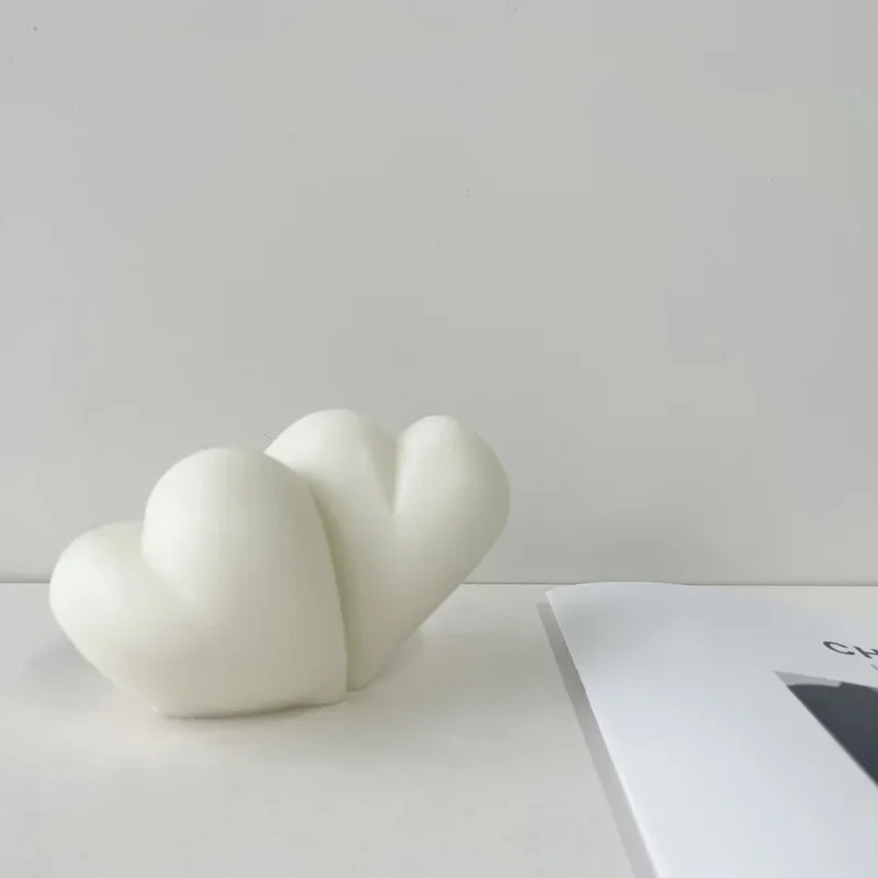

Heart Shape 3D Silicone Mold Valentine's Day Baking Tools Mousse Candle Moulds
