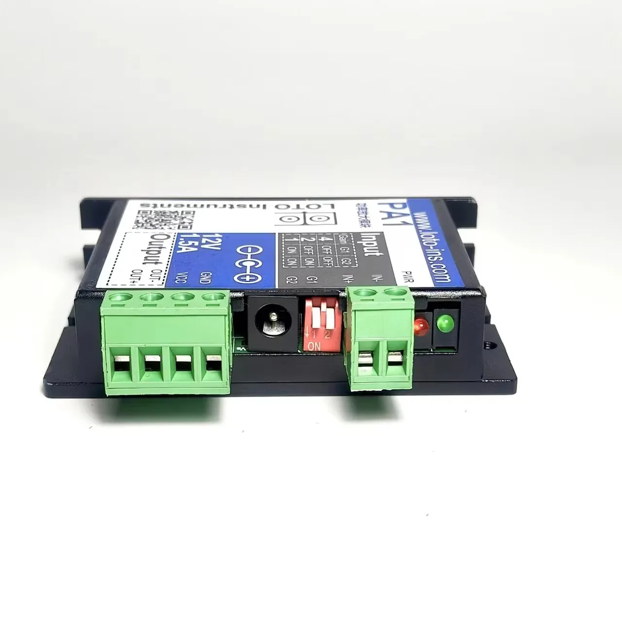 BoMaSLoto Signal Amplifier, Model Pa1, 1-channel, 50khz, ±10v, 1a. Easy And Simple Amplifier, 10w Output .