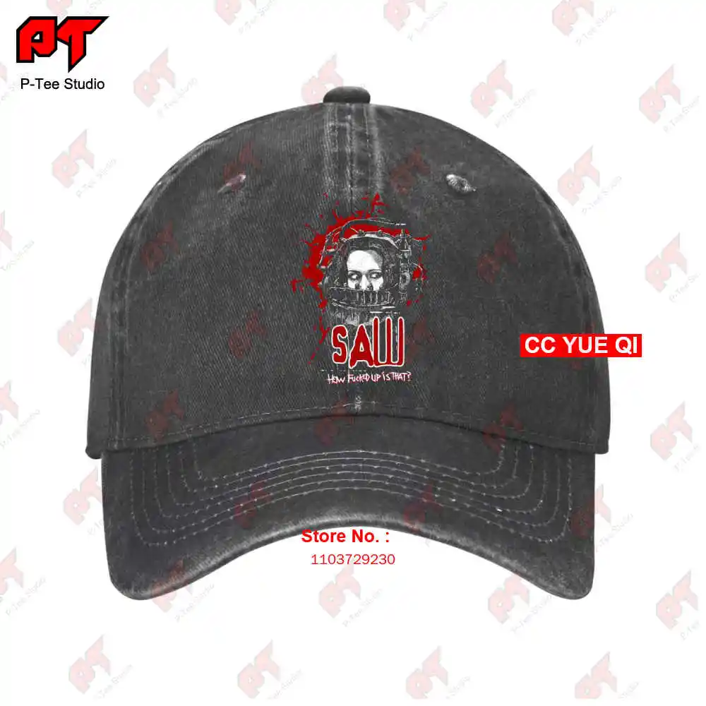 

Saw Horror Movie Y2K 2004 Baseball Caps Truck Cap P0IS