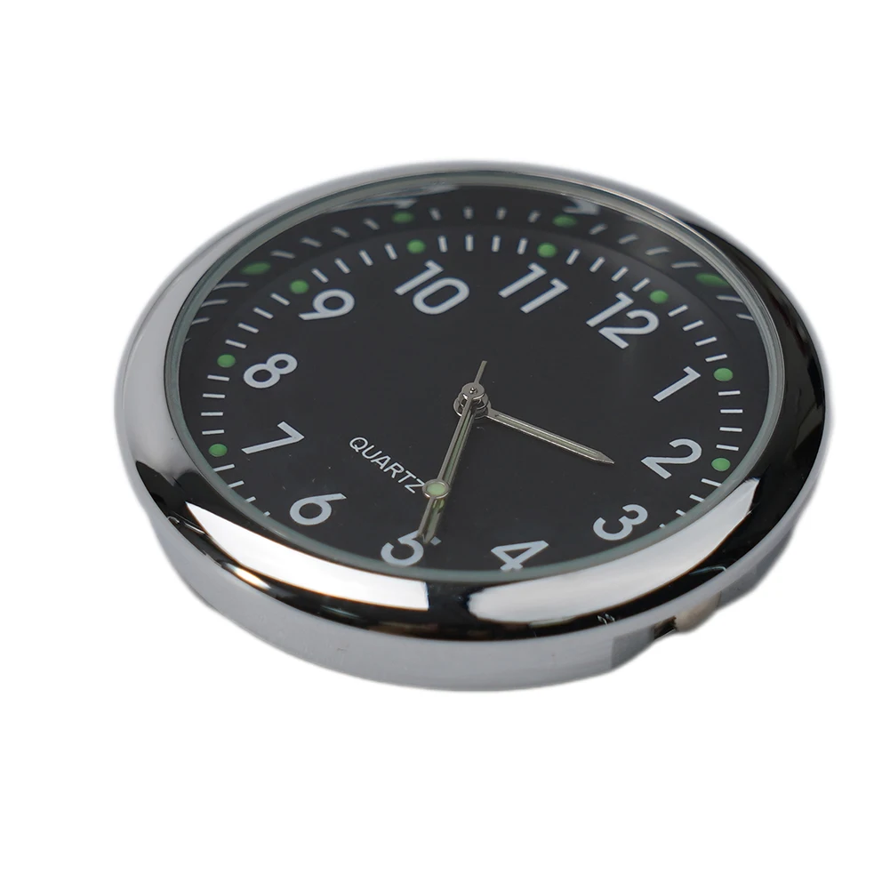Air Vent Car Clock Watch Decoration Luminous Replaces Stick-On Watch Accessory Analog Black Clock Quartz New Air