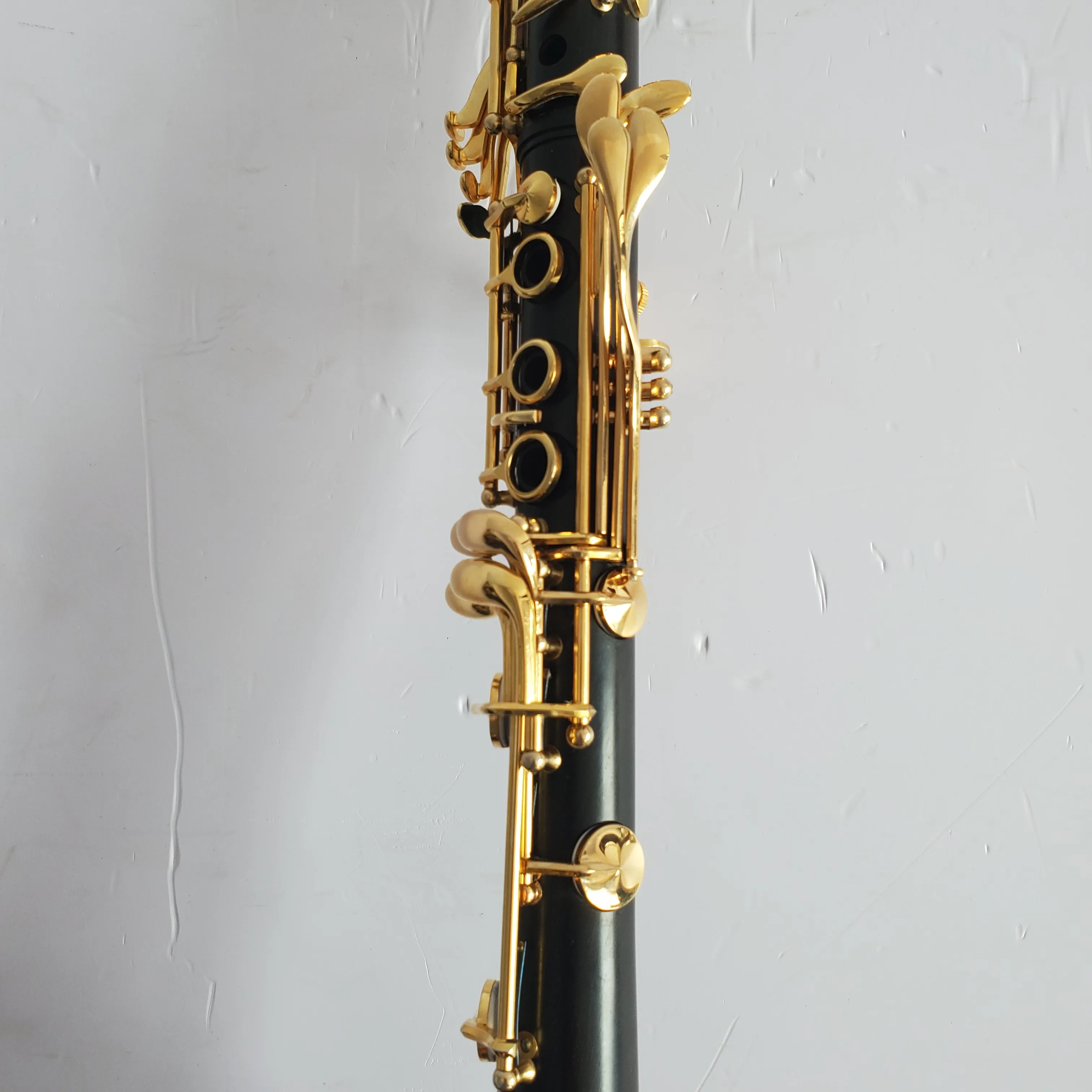 

Manufacturer Direct Selling Professional Ebony 18k Gold Plated Bb Clarinet