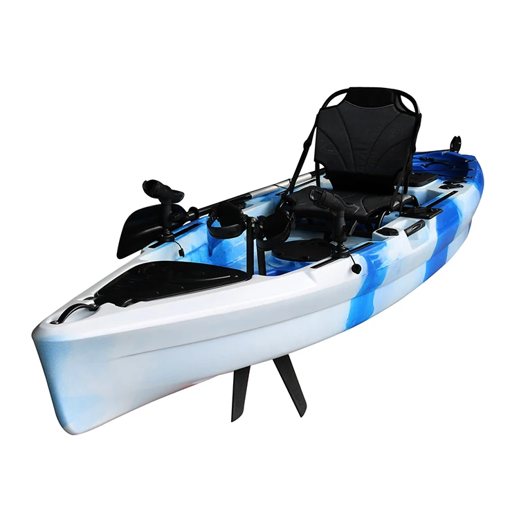 

11ft Sit on Top Fishing Pedal Kayaks Wholesale Kayak with Pedal System for Fishing