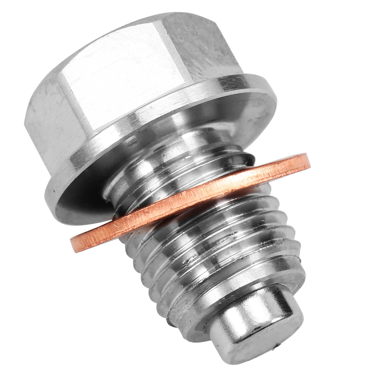 

Car Oil Pan Screws Engine Drain Plug Automotive Refit for Vehicle Stainless Steel