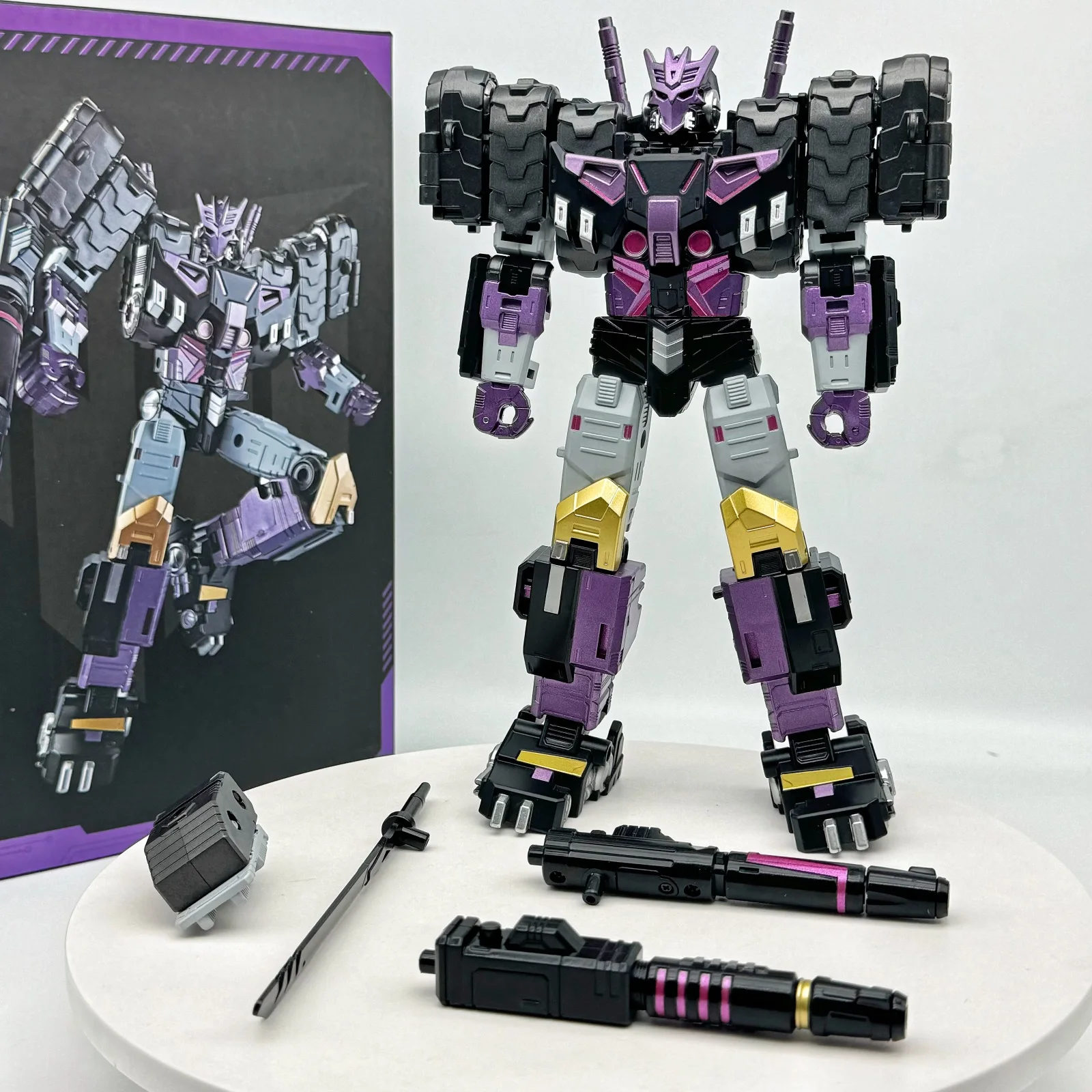 

Transformation DJD-01 DJD01 Tarn KO Anime Figure Official Metal Enlarge the Alloy version Action Figure Model Robot Toys 21cm