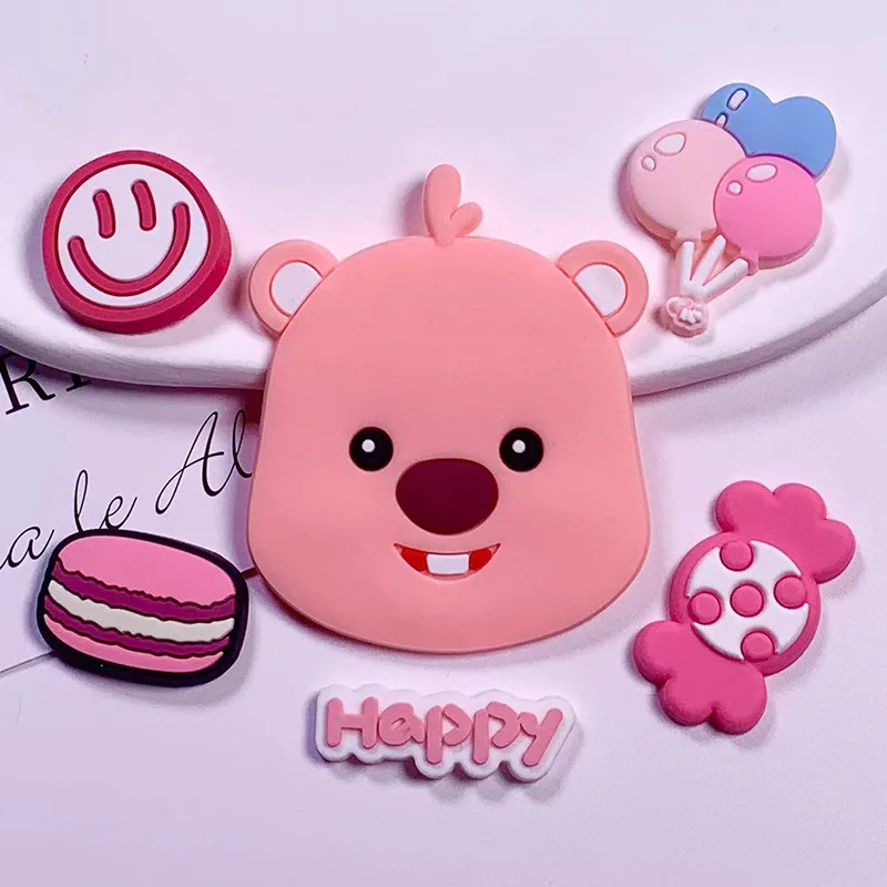 Aksesoris Sepatu DIY Loopy Ruby Dropper Kartun Lucu, Hadiah Pesta