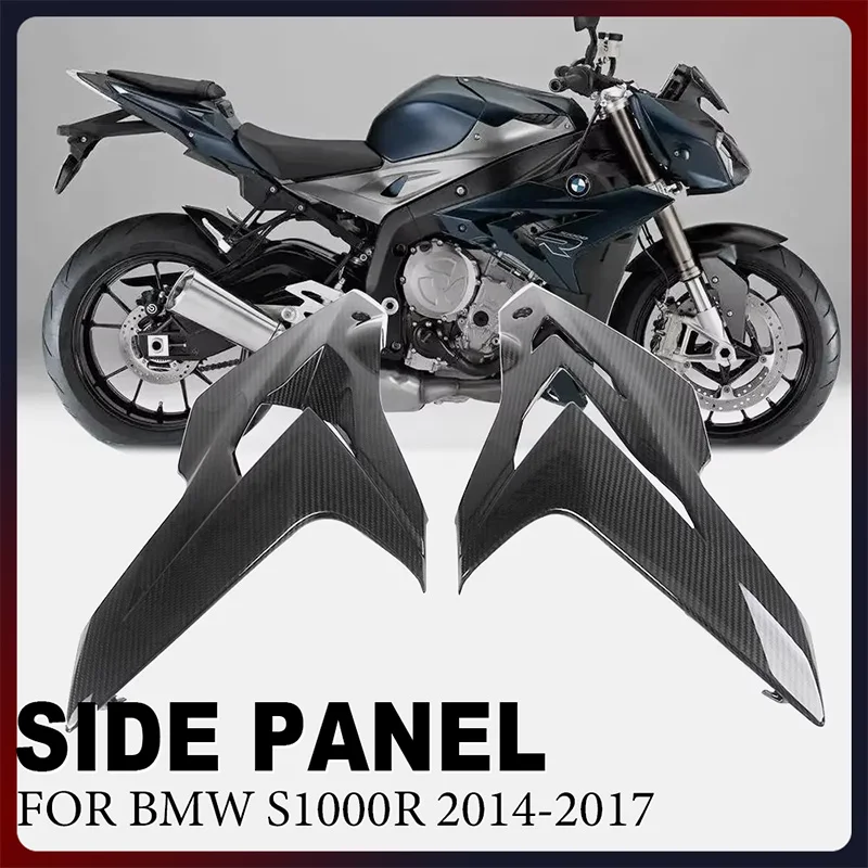 

For BMW S1000R S 1000R S1000 R 2014-2017 Carbon Fibe Side Panel Motorcycle Upper Side Panels Bodywork Cover Fairing