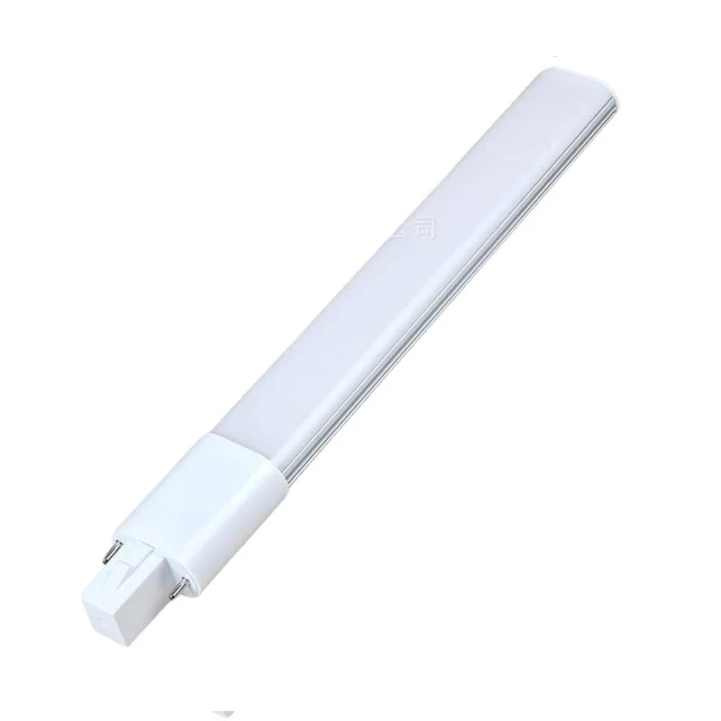 1PC 12w G23 LED H Tube Bar Horizontal Plug PL Light 2 Pin 3000K Natural White 4000k 6000k 6500k Desk Reading Table Tube Lamp