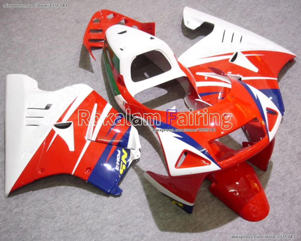 Aftermarket Kit For Honda NSR250R 1990 1991 1992 1993 MC21 NSR 250 R 90 91 92 93 Bodywork Fairing (Injection molding)