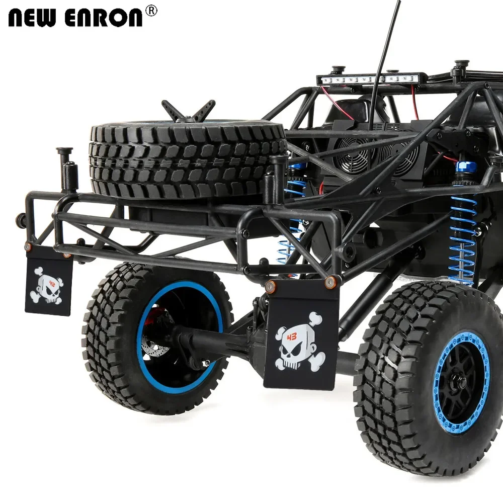 NUOVO ENRON Quarti di Gomma Parafango Posteriore Parafanghi per RC 1/10 Team Losi XXX-SCT TEN-SCTE Baja Rey Desert Truck
